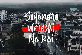 Wakatta | Japan Style Font