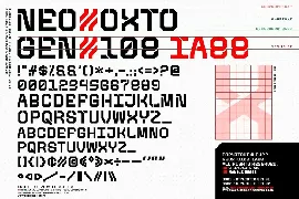 Neo-Oxtogen 108 Font