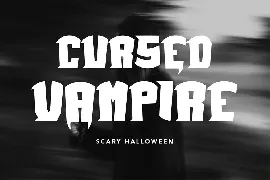 Vampire World - Halloween Display Font