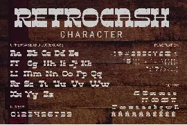 Retrocash font