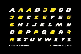 Spot Light - Display Sports Font