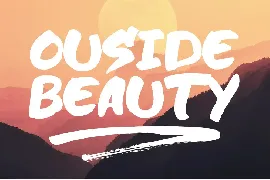 Hot Road Brush font