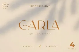 Carla Sans - Elegant Typeface font