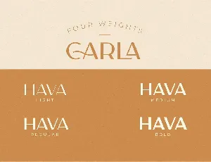 Carla Sans - Elegant Typeface font