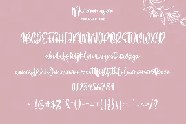 Minormayor Handwritten Font