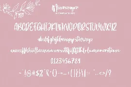 Minormayor Handwritten Font