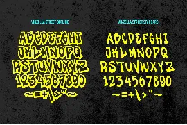 Vinzella Street - Layered Graffiti Font