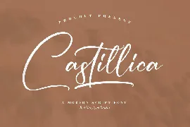 Castillica Modern Script Font