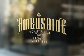 Aurel Shine - Blackletter Font