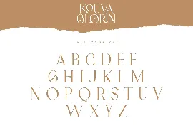 Kouva Glorin font