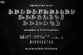 Revelation - Blackletter Typeface font