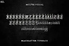 Revelation - Blackletter Typeface font