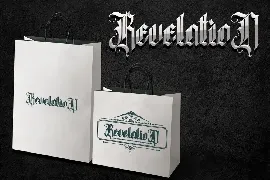 Revelation - Blackletter Typeface font