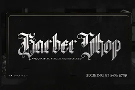 Revelation - Blackletter Typeface font