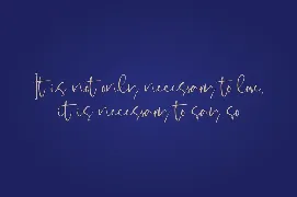 Yullietta - Modern Signature Font