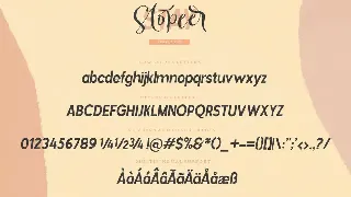 Stay Stopeer | Font Duo