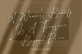 Reltinatha Signature Font