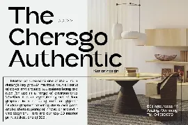 Geffroge Authentic - Modern Classic Sans Typeface font