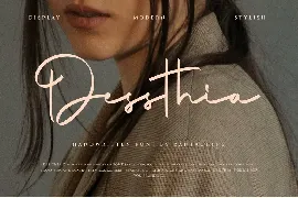 Dessthia  Display Handwritten Font