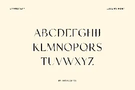 Paragone Luxury Serif Font