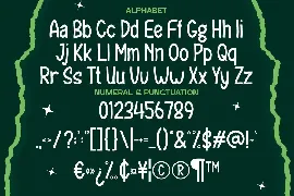 Sunday School - Christmas Display Font