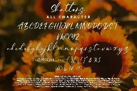 Shutters - Beauty Handwritten Font