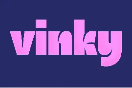 Vinky font