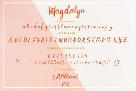 Magdalyn Modern Wedding Font