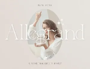 Allegrand - Elegant Serif Font