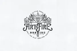 Brewski - Brewery Typeface font