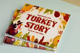 Joyful Turkey - Display Thanksgiving Font