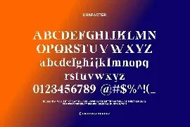 Ampera Display font