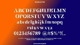 Ampera Display font