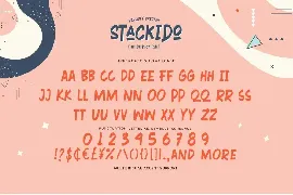 Stackido - Fun Display Font