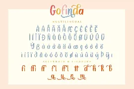 Gofinda Display Handwritten Font