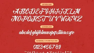 Anordighos - Script Retro Font