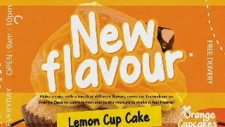 Orange Cupcakes - Fun Display Font