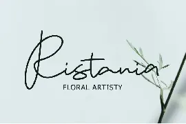 Flisma Signature font