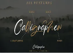 Calligrapher | Modern Script Font