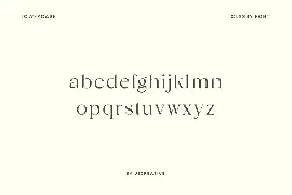 Vigosamine Luxury Serif Font