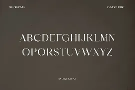 Vigosamine Luxury Serif Font