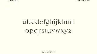 Vigosamine Luxury Serif Font