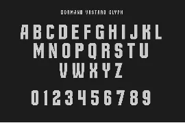 Dormand Vastard font