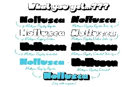 Mollusca Font Trio | Doodle Font