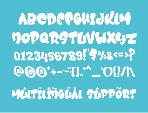 Chubby Monster - Cute Display Font