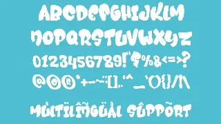 Chubby Monster - Cute Display Font