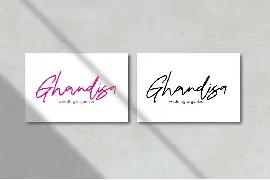 Fantting Signature font