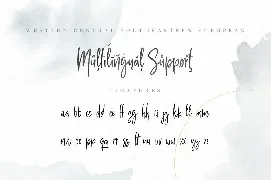 Milano Sky - Handwritten Script Font