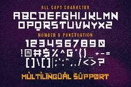 Super Maizen - Futuristic Display Font