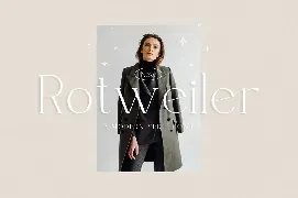 Rotweiler - Fashion Font